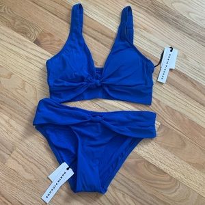 Robin Piccone Royal Blue Bikini. NWT.